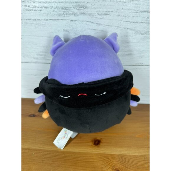 Squishmallows - Holly the Owl in Spider Costume 7.5" Plush Halloween Costume - Picture 6 of 10